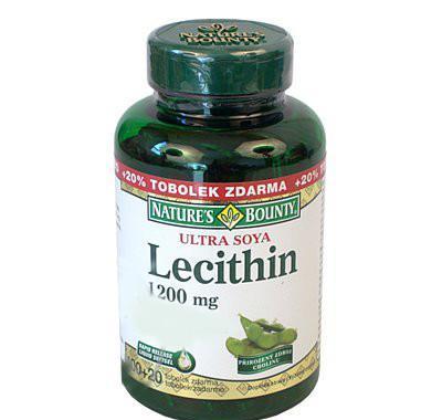 Nature's Bounty Lecithin 1200mg tob.100 20, Nature's, Bounty, Lecithin, 1200mg, tob.100, 20