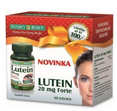 NATURE'S BOUNTY Lutein Forte 20mg 60 tobolek, NATURE'S, BOUNTY, Lutein, Forte, 20mg, 60, tobolek