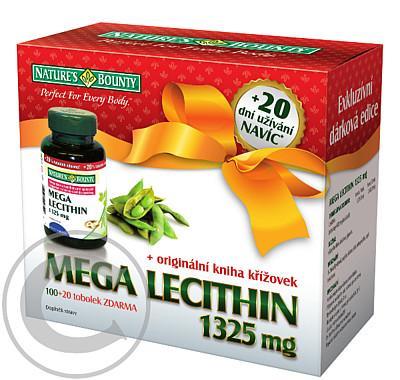 Nature's Bounty MegaLecithin 1325mg 120tob.   knížka křížovek, osmisměrek a sudoku ZDARMA