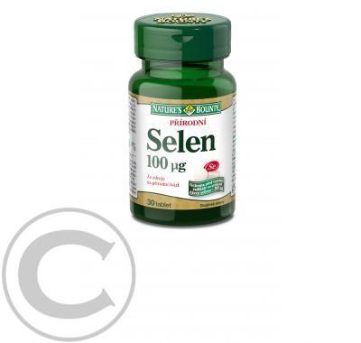 Nature's Bounty Selen 100 mcg 30 tbl., Nature's, Bounty, Selen, 100, mcg, 30, tbl.