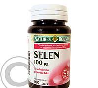 NATURE'S Bounty Selen 100 mcg tbl.100