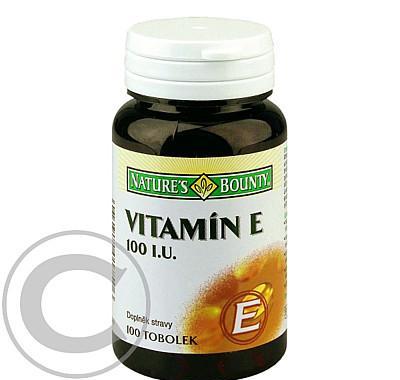 Nature's Bounty Vitamin E cps.100x100IU, Nature's, Bounty, Vitamin, E, cps.100x100IU