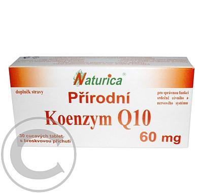 NATURICA Přírodní Koenzym Q10 60mg tbl.30, NATURICA, Přírodní, Koenzym, Q10, 60mg, tbl.30