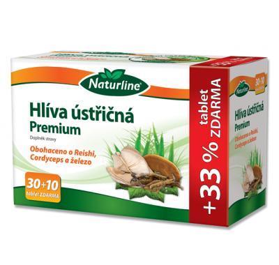 Naturline Hlíva ústřičná Premium 30  10 tablet, Naturline, Hlíva, ústřičná, Premium, 30, 10, tablet