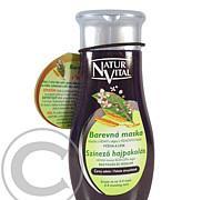 NaturVital - vlasová maska s Hennou černý odstín 250 ml, NaturVital, vlasová, maska, Hennou, černý, odstín, 250, ml