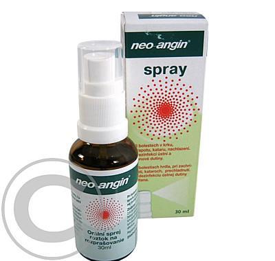 NEO-ANGIN SPRAY  1X30ML Ústní sprej, NEO-ANGIN, SPRAY, 1X30ML, Ústní, sprej