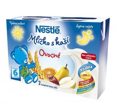 NESTLÉ Mlíčko s kaší ovocné 2x200 ml