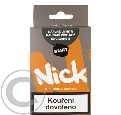 Nick Start - sada elektronické cigarety a cartomizérů pro opakované použití, Nick, Start, sada, elektronické, cigarety, cartomizérů, opakované, použití