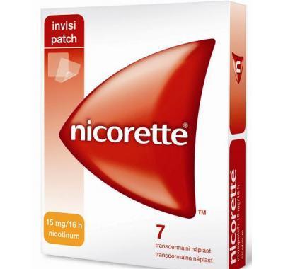 NICORETTE INVISIPATCH 7 X 15 MG Náplast