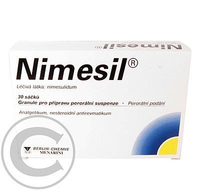 NIMESIL  30X100MG Granule pro suspenzi, NIMESIL, 30X100MG, Granule, suspenzi