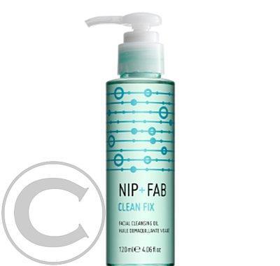 NIP FAB Clean Fix Oil Čistící a odličovací olej 120ml, NIP, FAB, Clean, Fix, Oil, Čistící, odličovací, olej, 120ml