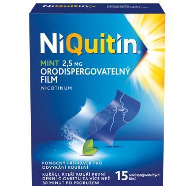 NIQUITIN MINT ORODISPERGOVATELNÝ FILM ORM FLM 15X2.5 MG Disperze : VÝPRODEJ, NIQUITIN, MINT, ORODISPERGOVATELNÝ, FILM, ORM, FLM, 15X2.5, MG, Disperze, :, VÝPRODEJ