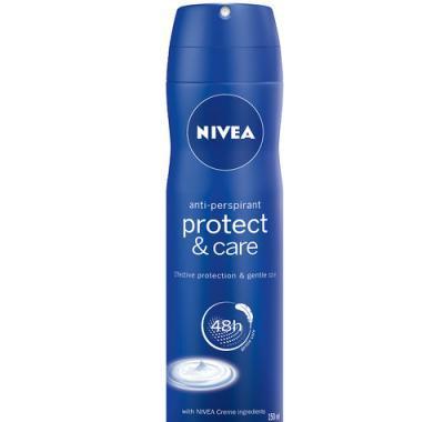 NIVEA antiperspirant ve spreji Protect&Care 150 ml, NIVEA, antiperspirant, ve, spreji, Protect&Care, 150, ml
