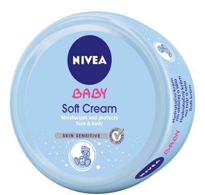 NIVEA Baby hydratační krém na obličej a na tělo 200ml, NIVEA, Baby, hydratační, krém, obličej, tělo, 200ml