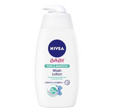 NIVEA baby nutri sensitive mycí gel 500ml, NIVEA, baby, nutri, sensitive, mycí, gel, 500ml