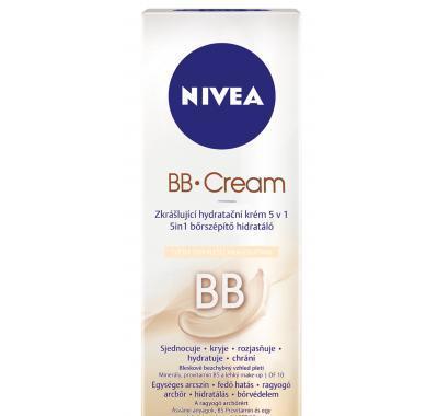 NIVEA BB hydratační krém 5v1 světlá pleť, NIVEA, BB, hydratační, krém, 5v1, světlá, pleť