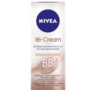 NIVEA BB hydratační krém 5v1 tmavá pleť, NIVEA, BB, hydratační, krém, 5v1, tmavá, pleť