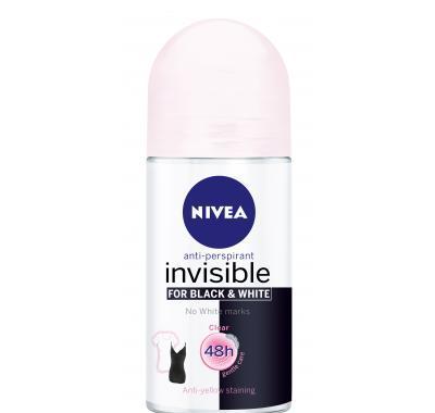 NIVEA deo Invisible Clear rollon 50 ml, NIVEA, deo, Invisible, Clear, rollon, 50, ml