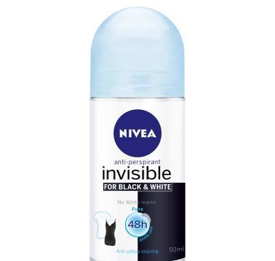 NIVEA DEO invisible pure rollon 50 ml, NIVEA, DEO, invisible, pure, rollon, 50, ml