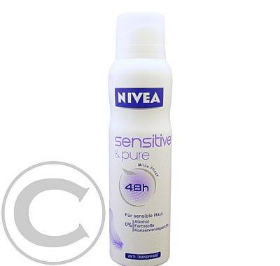 Nivea Deo spray Sensitive &  Pure 150 ml, Nivea, Deo, spray, Sensitive, &, Pure, 150, ml