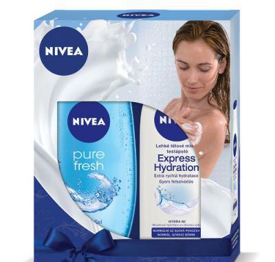 NIVEA kazeta pro ženy HYDRATION sprchový gel   tělové mléko