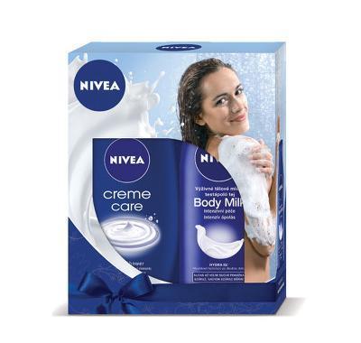 NIVEA kazeta pro ženy MILK sprchový gel   tělové mléko