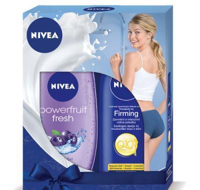 NIVEA Kazeta pro ženy Q10 MILK zpevňující mléko Q10   sprchový gel