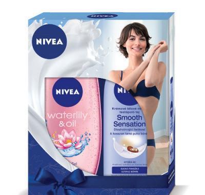 NIVEA kazeta pro ženy SMOOTH sprchový gel   tělové mléko