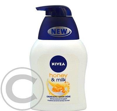 NIVEA Med & Mléko tekuté mýdlo s pumpičkou 250 ml, NIVEA, Med, &, Mléko, tekuté, mýdlo, pumpičkou, 250, ml