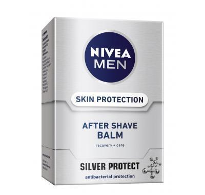 NIVEA MEN balzám po holení Silver Protect 100 ml, NIVEA, MEN, balzám, po, holení, Silver, Protect, 100, ml