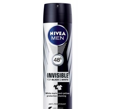 NIVEA MEN deo spray Invisible Black&White 150 ml, NIVEA, MEN, deo, spray, Invisible, Black&White, 150, ml