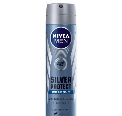 NIVEA MEN deo sprej Silver Protect Polar Blue 150 ml