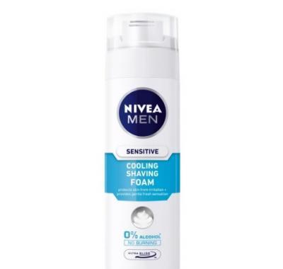 NIVEA MEN pěna na holení Sensitive Cooling 200 ml, NIVEA, MEN, pěna, holení, Sensitive, Cooling, 200, ml
