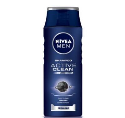 NIVEA MEN šampon pro normální vlasy Active Clean 250 ml, NIVEA, MEN, šampon, normální, vlasy, Active, Clean, 250, ml