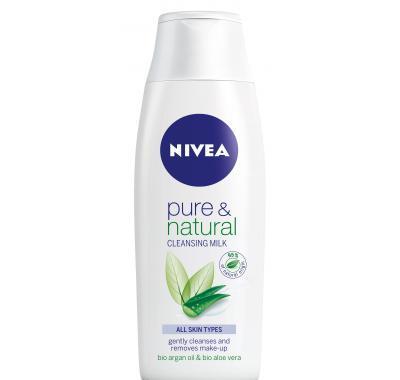 Nivea Pure&Natural pleťové mléko 200ml, Nivea, Pure&Natural, pleťové, mléko, 200ml