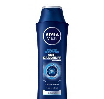NIVEA šampon 400ml muži Power p.lupům, NIVEA, šampon, 400ml, muži, Power, p.lupům
