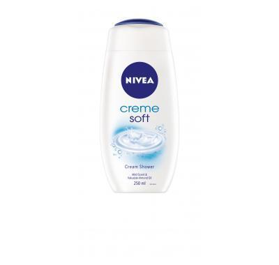 NIVEA Shower sprchový gel Creme Soft 250 ml, NIVEA, Shower, sprchový, gel, Creme, Soft, 250, ml