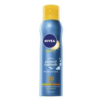 NIVEA Sun chladivý sprej na opal OF30 200 ml, NIVEA, Sun, chladivý, sprej, opal, OF30, 200, ml