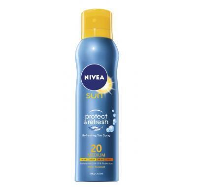 NIVEA Sun chladivý sprej na opalování OF20 200 ml, NIVEA, Sun, chladivý, sprej, opalování, OF20, 200, ml