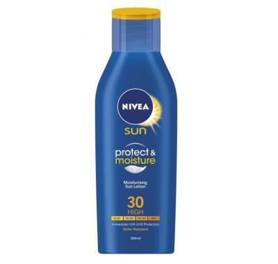 NIVEA Sun hydratační mléko na opalování OF30 200 ml, NIVEA, Sun, hydratační, mléko, opalování, OF30, 200, ml