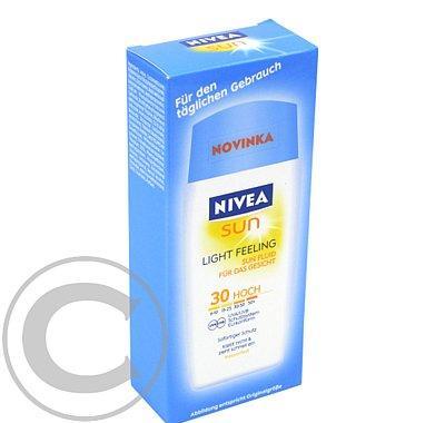 NIVEA sun lehký pleťový krém na opalování OF30 50 ml, NIVEA, sun, lehký, pleťový, krém, opalování, OF30, 50, ml