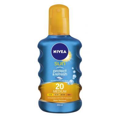 NIVEA Sun neviditelný sprej na opalování OF 20 200 ml, NIVEA, Sun, neviditelný, sprej, opalování, OF, 20, 200, ml