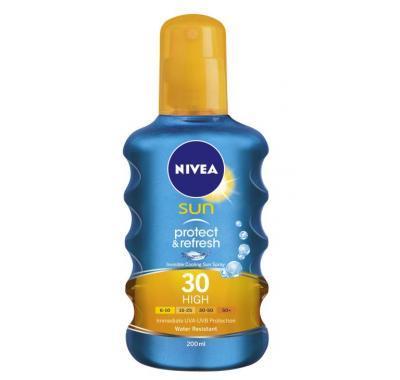 NIVEA Sun neviditelný sprej na opalování OF30 200 ml