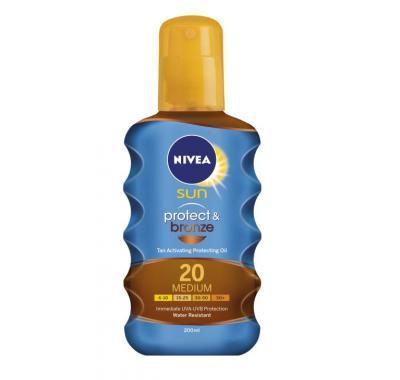 NIVEA Sun Olej na opalování OF20 200ml, NIVEA, Sun, Olej, opalování, OF20, 200ml