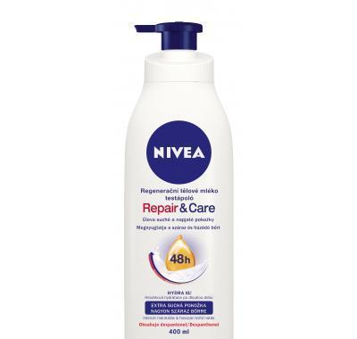 NIVEA Tělové mléko 400ML Repair and Care PUMPA, NIVEA, Tělové, mléko, 400ML, Repair, and, Care, PUMPA