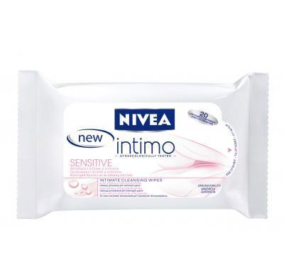 Nivea ubrousky pro intimní hygienu sensitive 20ks, Nivea, ubrousky, intimní, hygienu, sensitive, 20ks