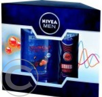 NIVEA Vánoční kazeta Men Muscle ( sprchový gel, antiperspirant )