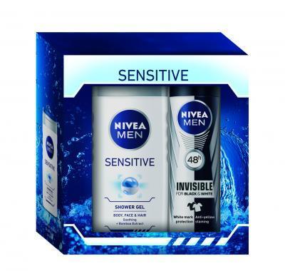 NIVEA Vánoční pánská kazeta Deopower (deo   sprchový gel), NIVEA, Vánoční, pánská, kazeta, Deopower, deo, , sprchový, gel,