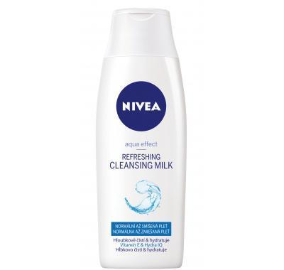 NIVEA Visage osvěžující čistící pleťové mléko 200 ml, NIVEA, Visage, osvěžující, čistící, pleťové, mléko, 200, ml