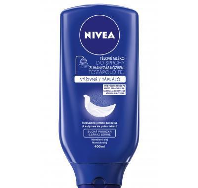 NIVEA Výživové tělové mléko do sprchy 400 ml, NIVEA, Výživové, tělové, mléko, sprchy, 400, ml